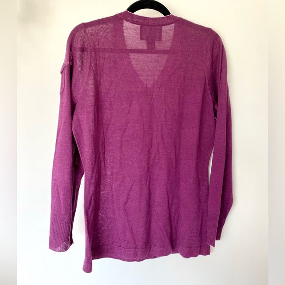 NWOT Woolrich Purple Knit Sweater - Picture 6 of 6